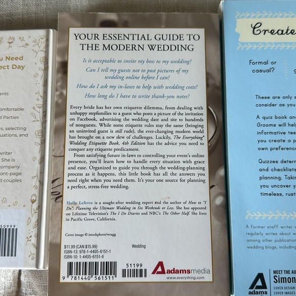 Wedding Book Bundle - Picture 6 of 8